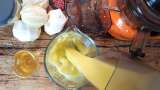 Konsentrat jus jahe, lemon, dan madu - Mempersiapkan tidak 5