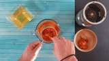 Pasta rosehip dingin dengan madu, serbuk sari, jahe, lemon, dan mint - Mempersiapkan tidak 4