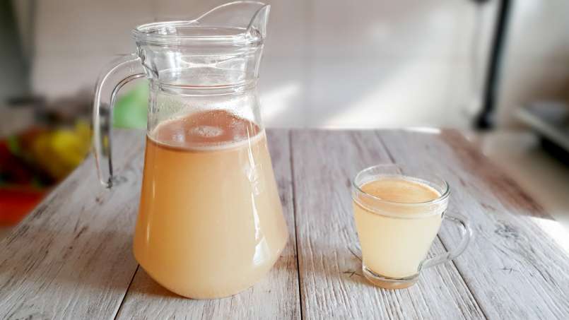 Minuman berenergi dengan jahe, ragi tidak aktif, dan lemon, foto 9