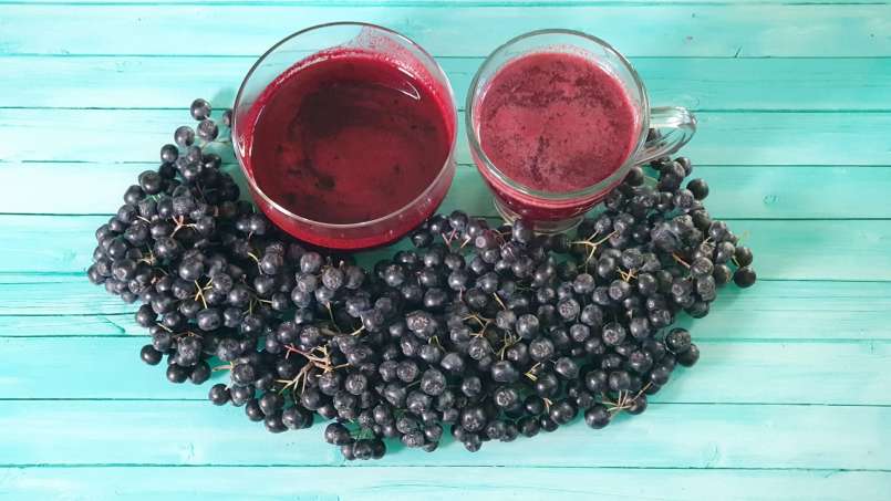 Sirup aronia dengan jahe dan madu, foto 2