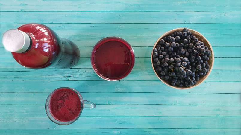 Sirup aronia dengan jahe dan madu, foto 5
