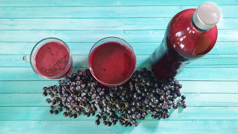 Sirup aronia dengan jahe dan madu, foto 7