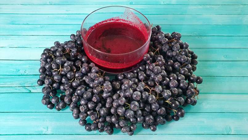 Sirup aronia dengan jahe dan madu, foto 13