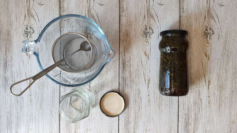 Sirup jelatang dengan madu, foto 7
