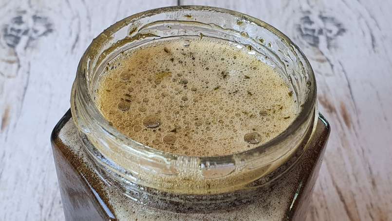 Sirup jelatang dengan madu, foto 10