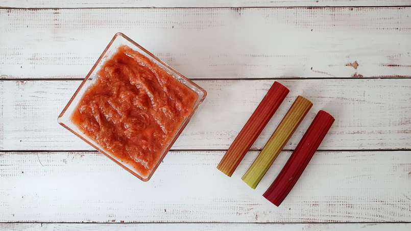 Sirup rhubarb, foto 4