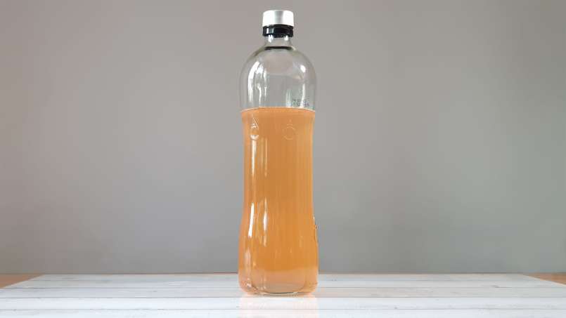 Sirup rhubarb dengan madu, foto 15