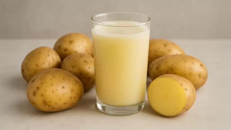Jus kentang mentah