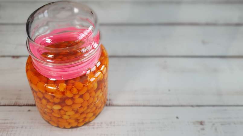 Maserasi seabuckthorn laut yang diberi madu, foto 7