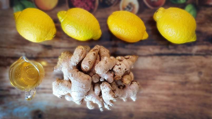 Konsentrat jus jahe, lemon, dan madu, foto 2