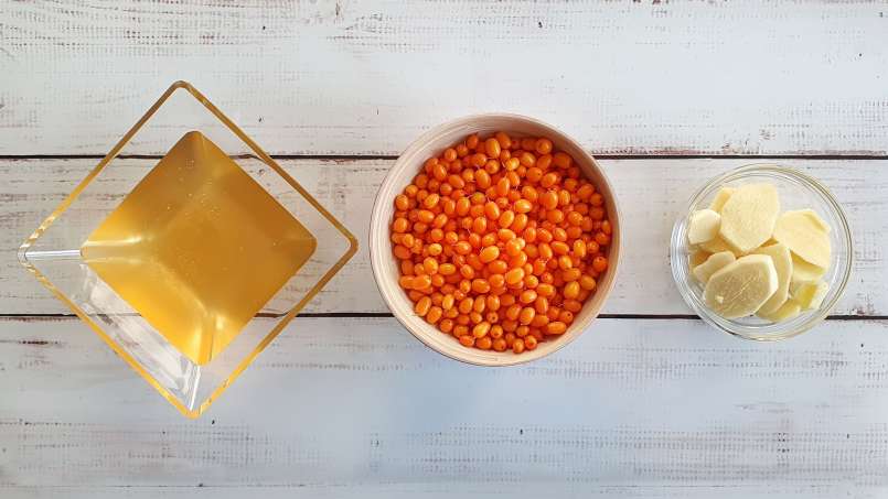 Maserasi seabuckthorn dengan jahe dan madu, foto 3
