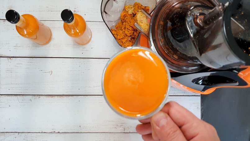Jus seabuckthorn dengan lemon dan madu, foto 5