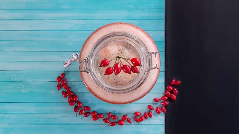 Sari apel dengan madu, lemon, dan mint, foto 2