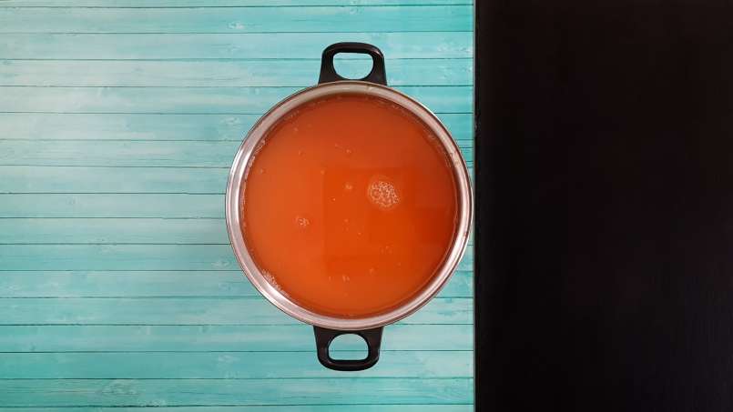 Sari apel dengan madu, lemon, dan mint, foto 8