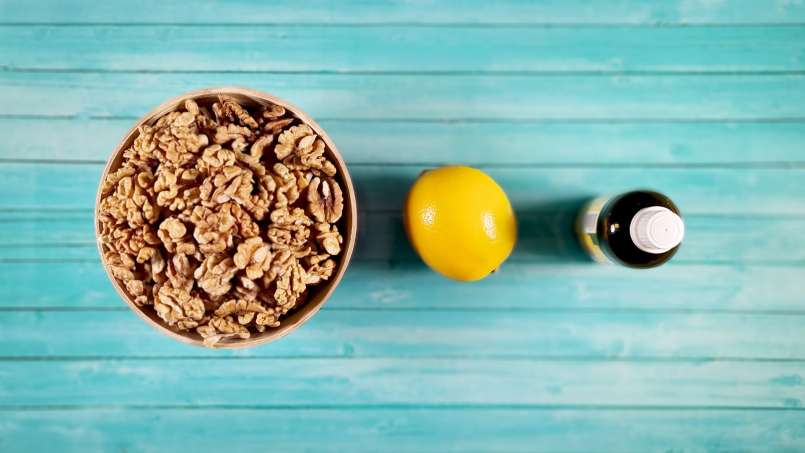 Madu dengan kenari, lemon, dan propolis untuk kekebalan tubuh, foto 3