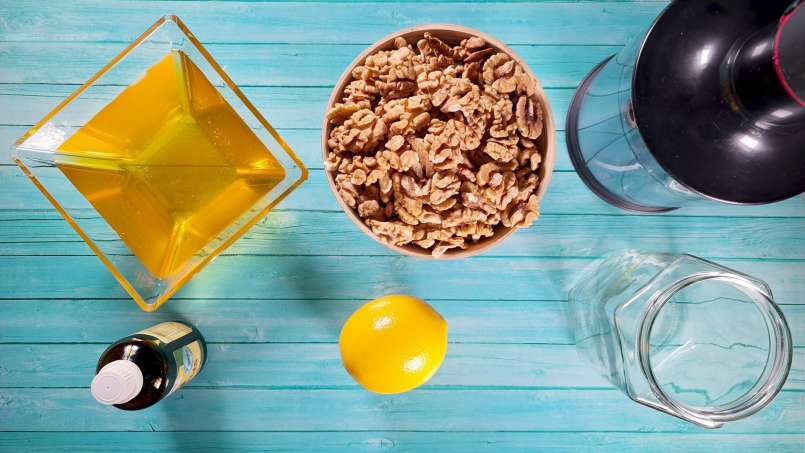 Madu dengan kenari, lemon, dan propolis untuk kekebalan tubuh, foto 4