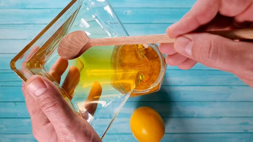 Madu dengan kenari, lemon, dan propolis untuk kekebalan tubuh, foto 7