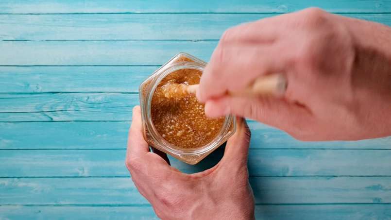 Madu dengan kenari, lemon, dan propolis untuk kekebalan tubuh, foto 12