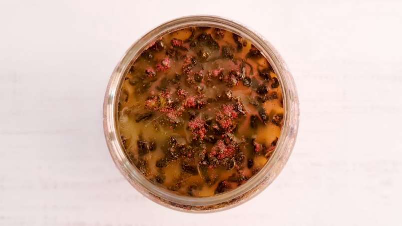 Jus jahe dengan madu, lemon, teh hijau, kunyit, kayu manis, dan mint, foto 8