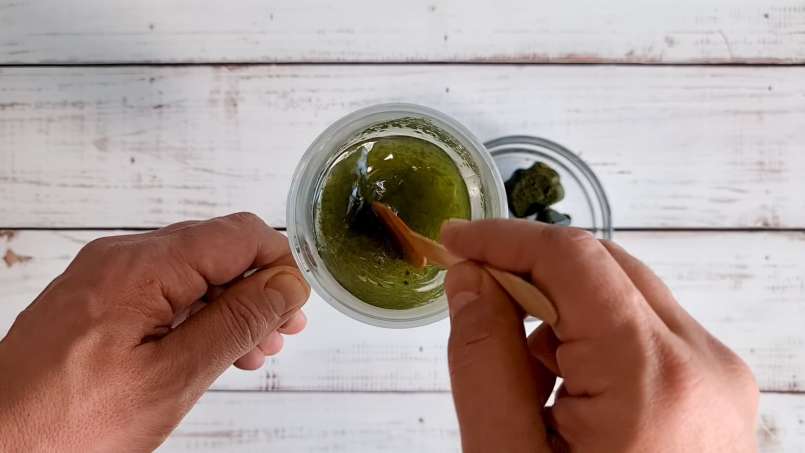 Es batu sari jelatang beku, foto 11