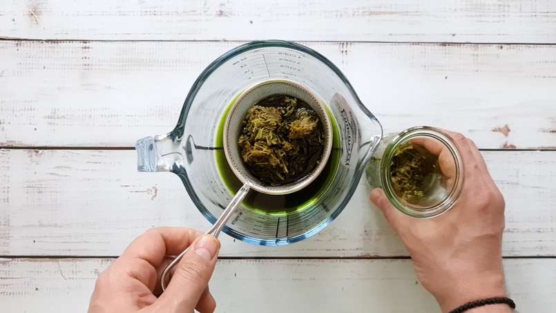 Larutan jelatang bersih, foto 5