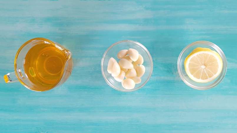 Bawang putih, madu, dan maserasi lemon, foto 4