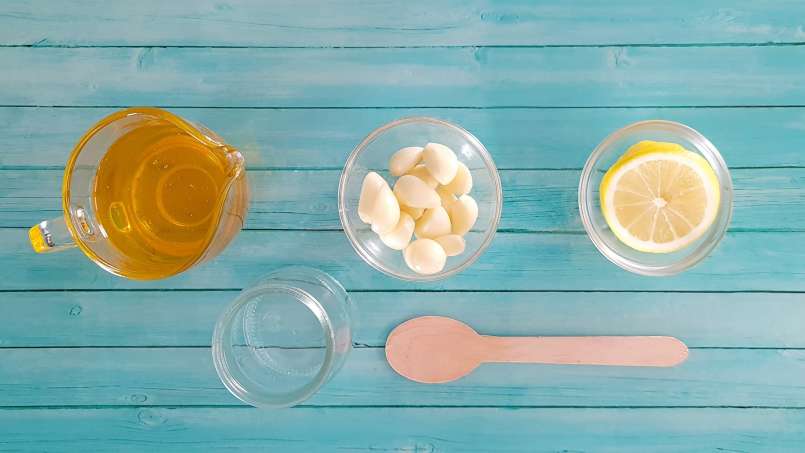 Bawang putih, madu, dan maserasi lemon, foto 5