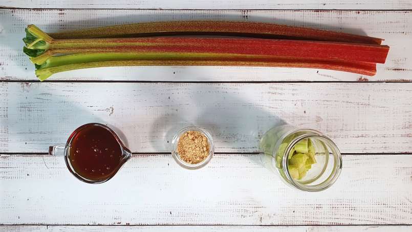 Maserasi rhubarb dengan madu dan jahe, foto 2