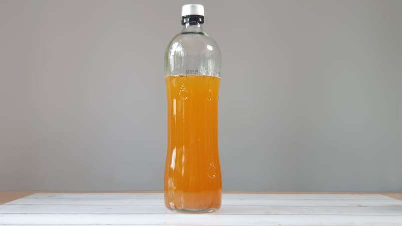 Maserasi rhubarb dengan madu, teh hijau, mint, dan berbagai rempah-rempah, foto 11