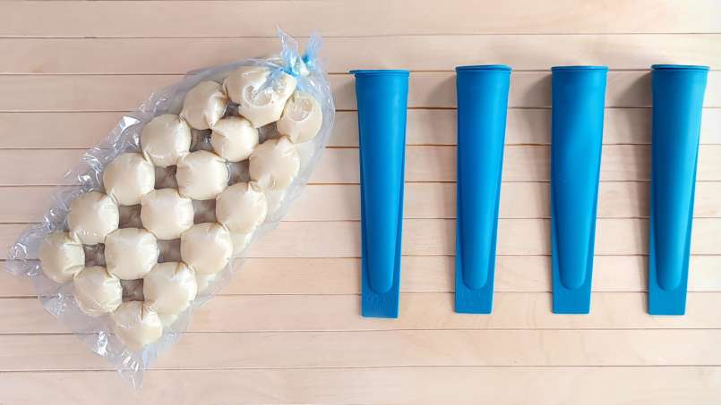 Apilarnil dengan madu perbandingan 50%-50%, dalam kantong es, untuk freezer, foto 1