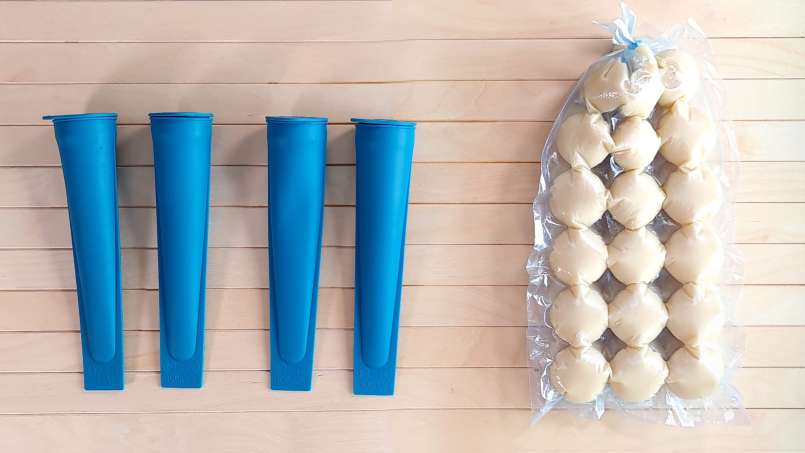 Apilarnil dengan madu perbandingan 50%-50%, dalam kantong es, untuk freezer, foto 2