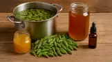 Tunas Pinus dan Sirup Propolis