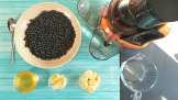 Sirup aronia dengan jahe dan madu