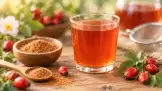 Ekstrak buah rosehip dalam air